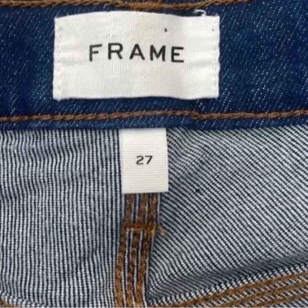 FRAME Le High Straight Jeans Adle Wash Size 27 NWT High Rise - Picture 7 of 10